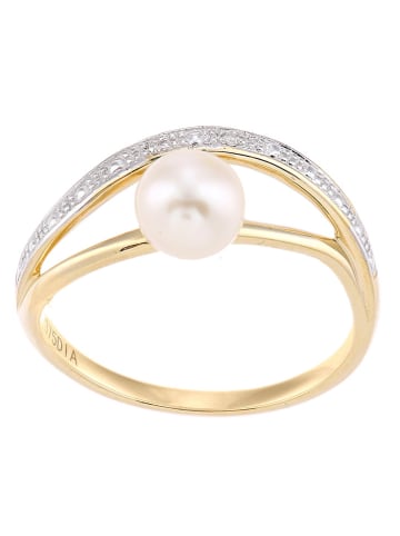 Revoni Gouden ring met diamanten