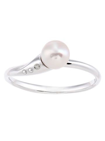 Revoni Witgouden ring met diamanten