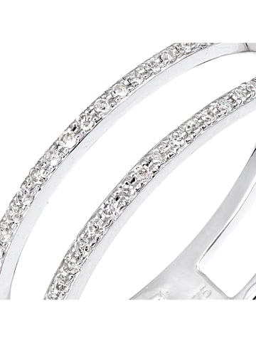 Revoni Witgouden ring met diamanten