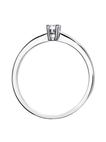 Revoni Witgouden ring met diamant