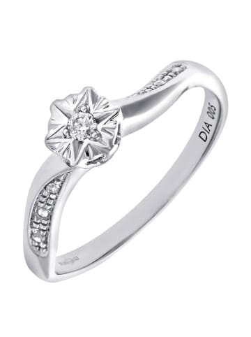 Revoni Weißgold-Ring mit Diamanten