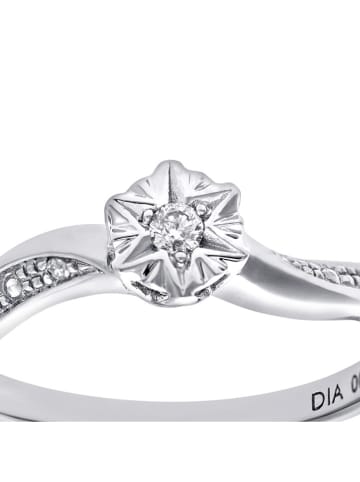 Revoni Weißgold-Ring mit Diamanten