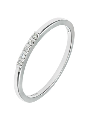 Revoni Witgouden ring met diamanten