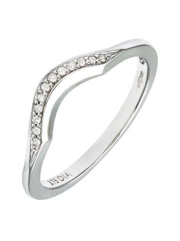 Revoni Witgouden ring met diamanten