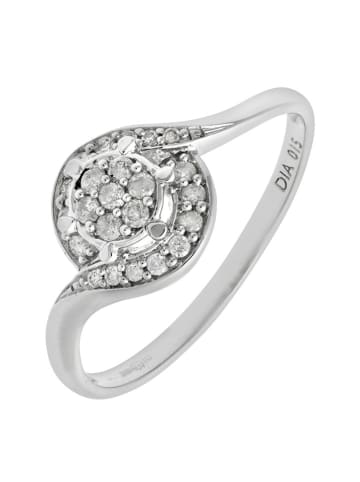 Revoni Weißgold-Ring mit Diamanten