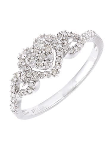 Revoni Weißgold-Ring mit Diamanten