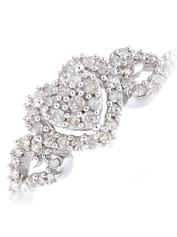 Revoni Witgouden ring met diamanten