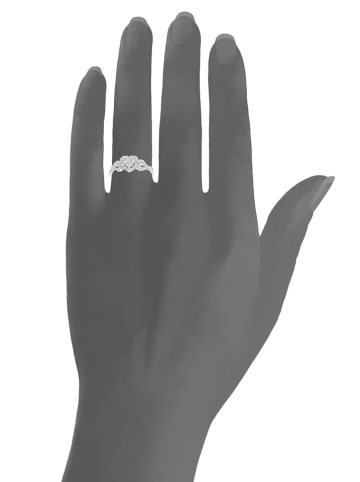 Revoni Witgouden ring met diamanten