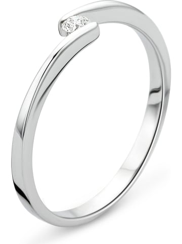 Revoni Witgouden ring met diamant