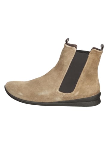 Think! Leren chelseaboots "Spuat" beige