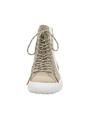 Think! Leren boots beige