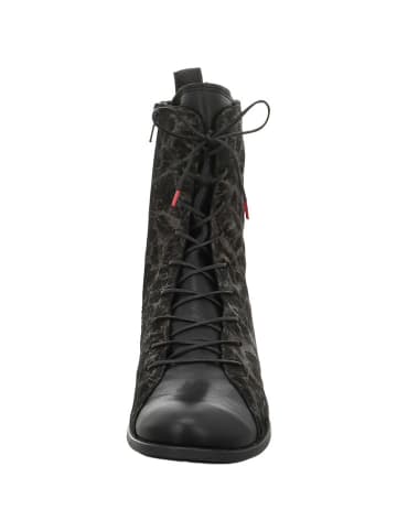 Think! Leren boots zwart