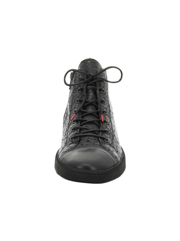 Think! Leren sneakers zwart