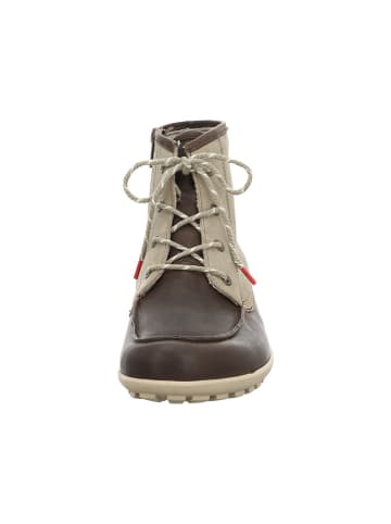 Think! Leren boots beige/bruin