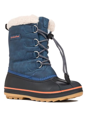 Kimberfeel Winterstiefel "Bengal" in Blau/ Schwarz