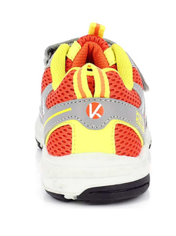 Kimberfeel Hardloopschoenen "Ilan" lichtgrijs/oranje/geel