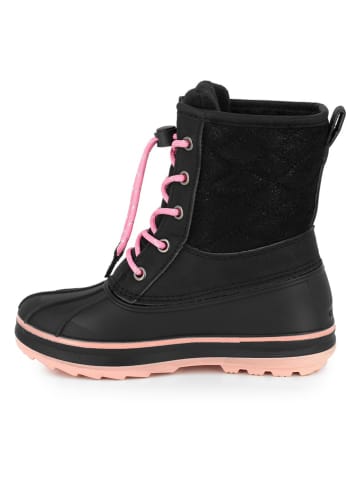 Kimberfeel Winterstiefel "Noor" in Schwarz/ Rosa