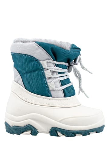 Kimberfeel Winterlaarzen "Tyfen" wit/turquoise