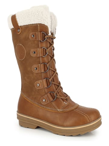 Kimberfeel Winterlaarzen "Floriane" lichtbruin