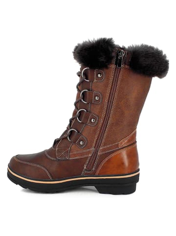 Kimberfeel Winterlaarzen "Megeve" bruin