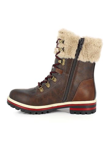 Kimberfeel Winterboots "Thea" donkerbruin