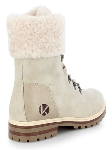 Kimberfeel Winterboots "Thea" in Creme