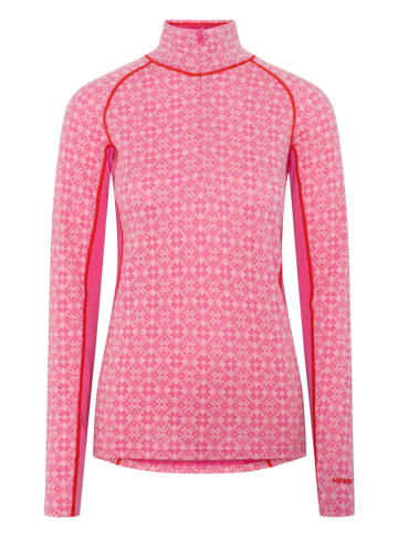 KARI TRAA Merinowollen thermo-ondergoed "Rose Light" roze
