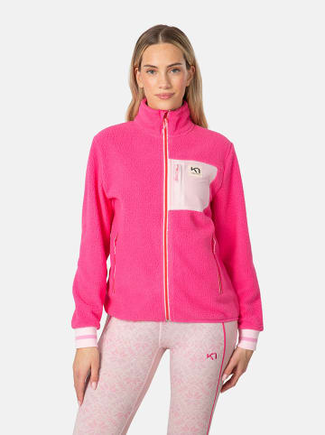KARI TRAA Fleecejacke "Rothe" in Pink