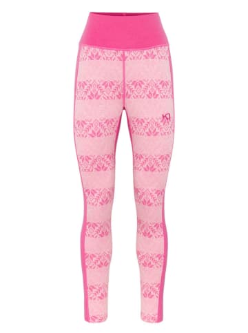 KARI TRAA Merinowoll-Thermounterhose "Anna" in Pink