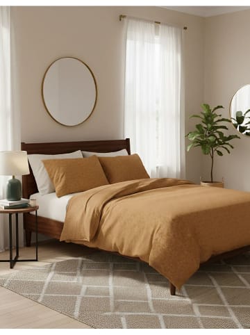 Mijolnir Renforcé-Bettwäsche-Set in Hellbraun