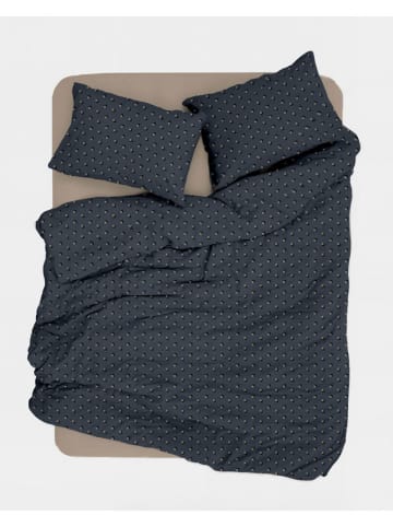 Mijolnir Komplet pościeli renforcé w kolorze szaro-jasnobrązowym