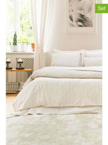 Mijolnir 4-częściowy zestaw "Nives" w kolorze beżowo-białym