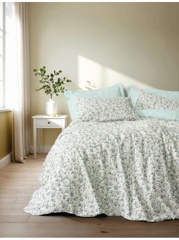 Mijolnir Renforcé-Bettwäsche-Set "Nola" in Türkis