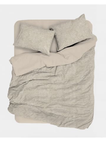 Mijolnir Satijnen beddengoedset beige