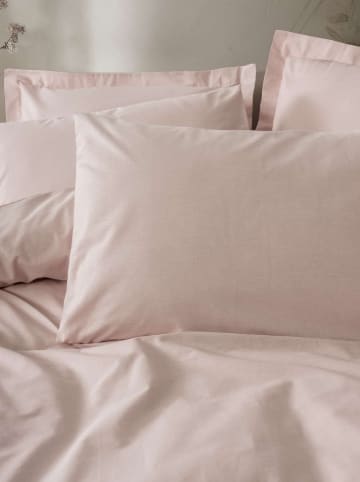 Mijolnir Komplet pościeli renforcé "Plain" w kolorze jasnoróżowym