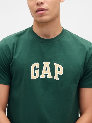 GAP Shirt in Dunkelgrün