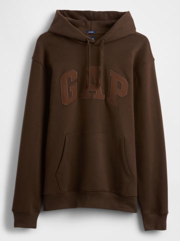 GAP Hoodie in Dunkelbraun