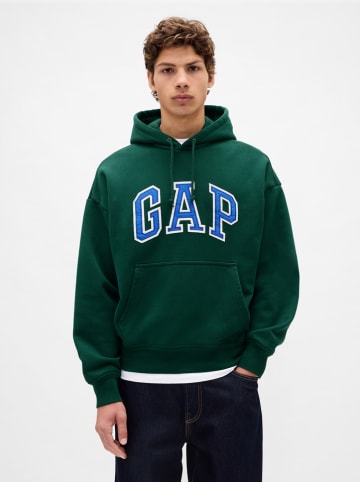 GAP Hoodie in Dunkelgrün