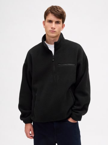 GAP Fleece trui zwart