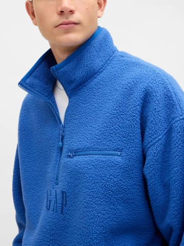 GAP Fleecepullover in Blau