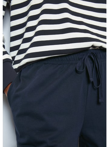 Marc O´Polo Piżama w kolorze granatowo-białym