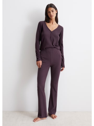 Marc O´Polo Bodywear Spodnie piżamowe w kolorze fioletowym