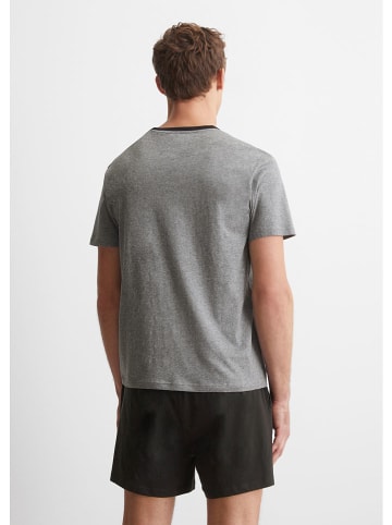 Marc O´Polo Bodywear Pyjama in Schwarz/ Grau