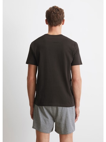 Marc O´Polo Bodywear Pyjama in Anthrazit/ Grau