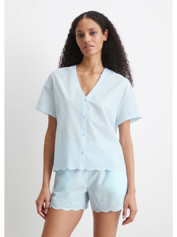Marc O´Polo Pyjama-Oberteil in Hellblau