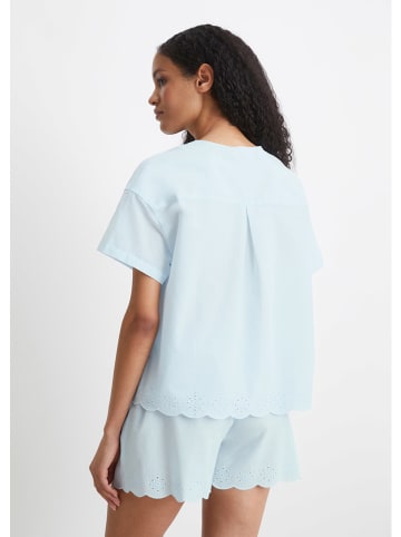 Marc O´Polo Pyjama-Oberteil in Hellblau