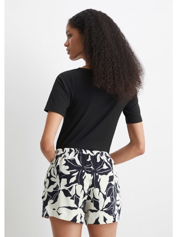 Marc O´Polo Szorty piżamowe w kolorze czarno-białym