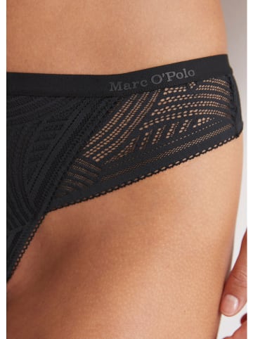 Marc O´Polo Bodywear Stringi w kolorze czarnym
