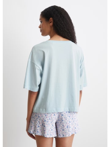 Marc O´Polo Bodywear Pyjama-Oberteil in Hellblau