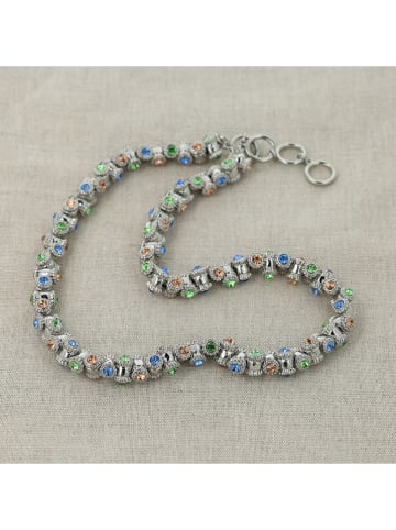 Otazu Ketting met kristallen - (L)43 cm